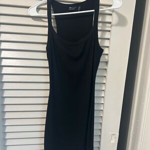 ASOS Sleek Black Mini Dress
